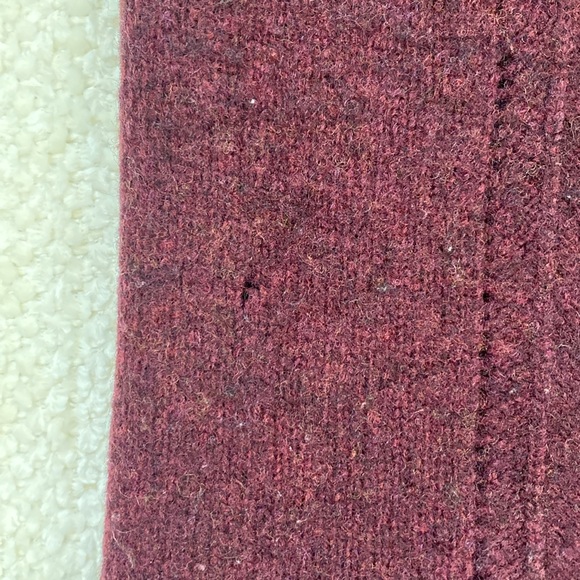 Eddie Bauer Lambs Wool Zip Up Sweater - Picture 6 of 7